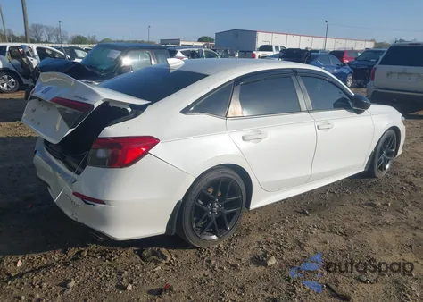 2022 Honda Civic Sport z USA, uszkodzony, nr VIN 2HGFE2F52NH544935